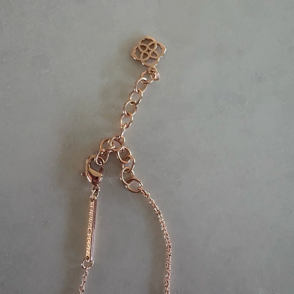 Kendra Scott Delicate Rose Gold Pendant Necklace - Women's Jewelry